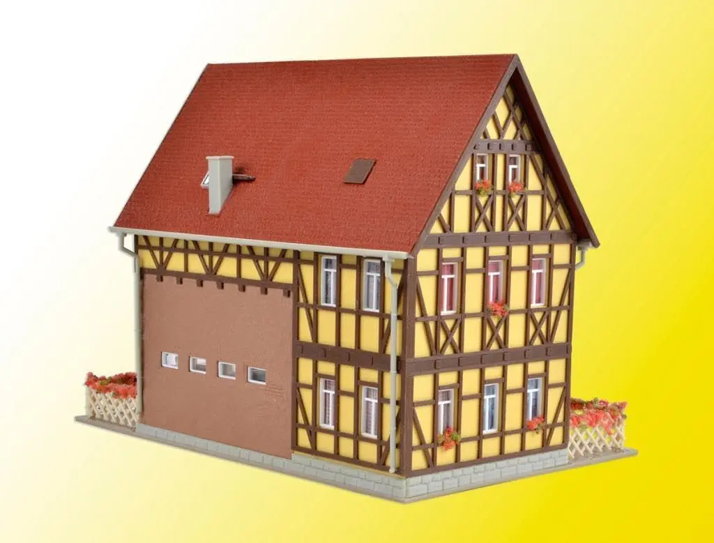 Vollmer 43688 - Tante Emma-Laden mit Inneneinrichtung und LED Beleuchtung H0 1:87