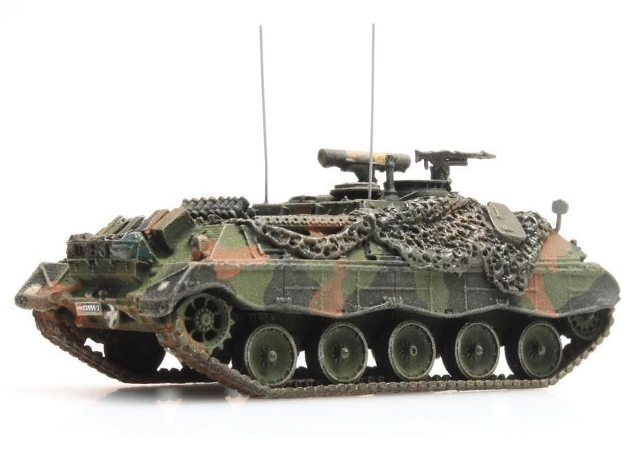 ARTITEC b.v. 6160017 - Panzer Jaguar 1 gefechtsklar Flecktarn Lackierung. Österreichisches N 1:160