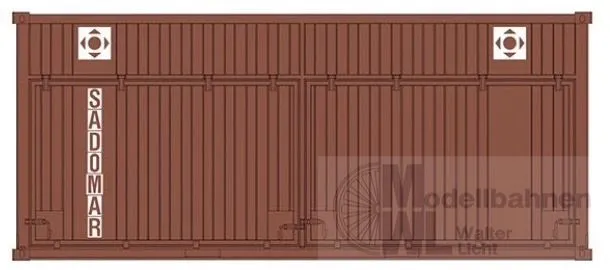 Sudexpress S6009 - Container 20' Sadomar 80er Jahre H0 1:87
