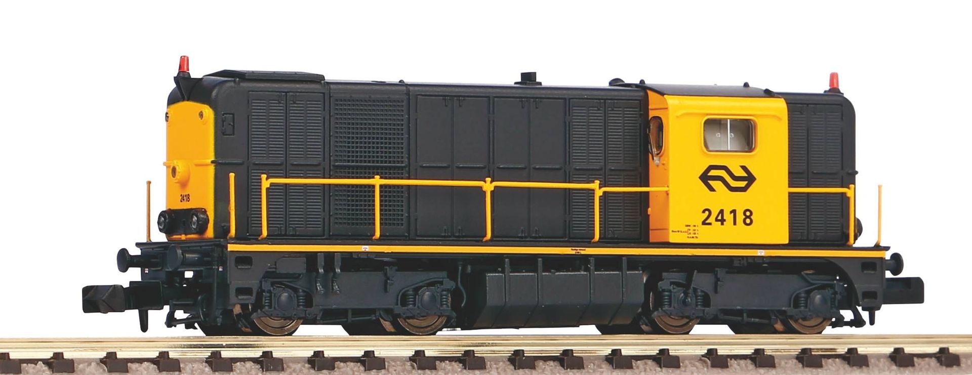 Piko 40424 - Diesellok Rh 2400NS Ep.IV grau/gelb 3.Spitzenlicht N 1:160