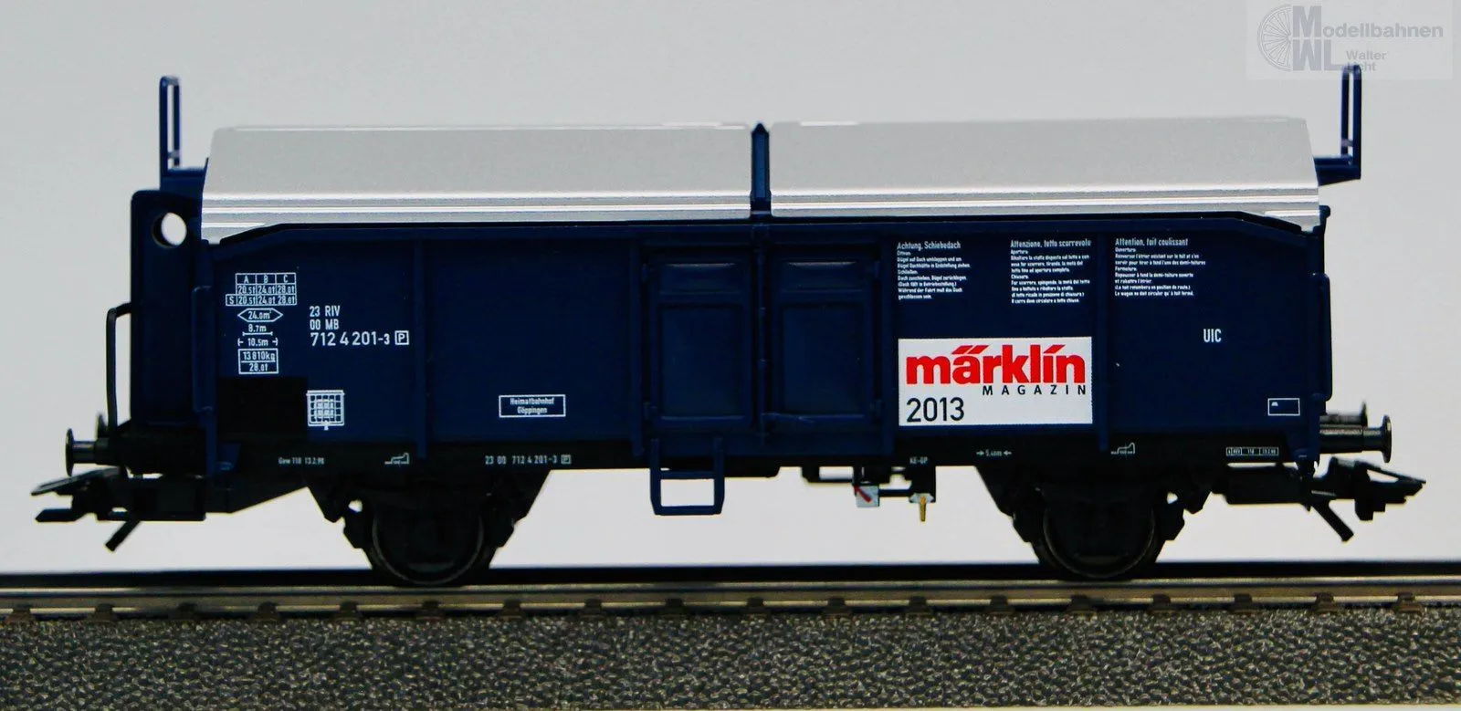 Märklin 48513 - MÄRKLIN - Märklin Magazin Jahreswagen 2013 H0/WS