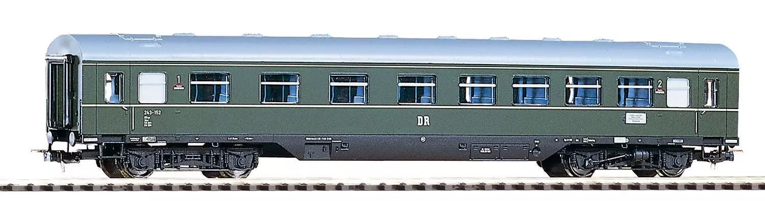Piko 53241 - Personenwagen DR Ep.III 1/2 Kl.AB4üge H0/GL