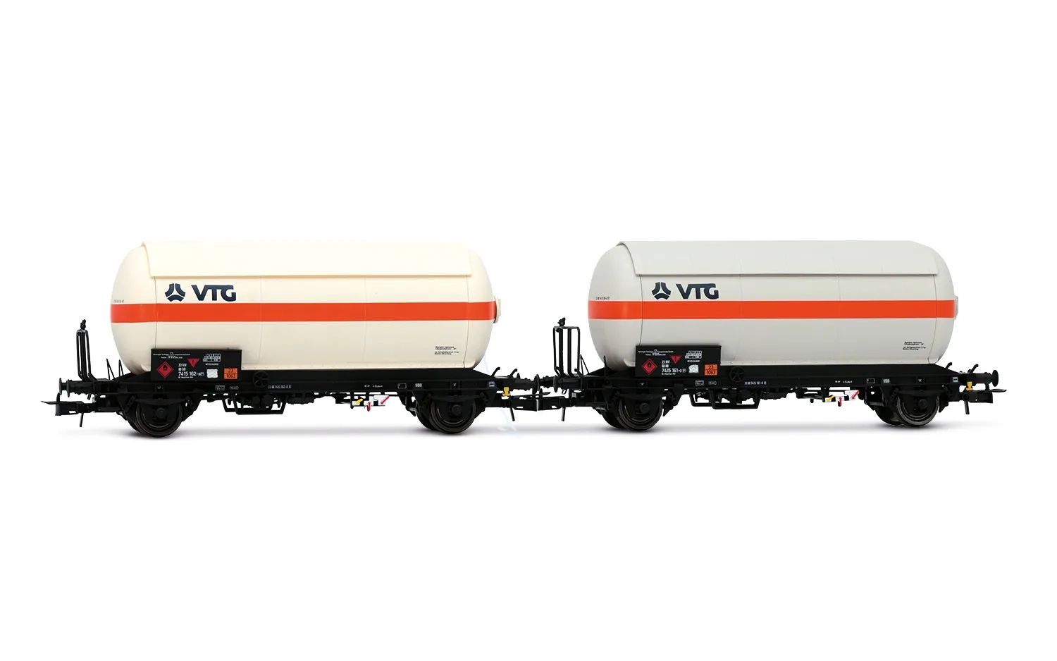 Rivarossi 6619 - Kesselwagen Set DB Ep.V VTG 2.tlg. H0/GL Rivarossi 6619 - Kesselwagen Set DB Ep.V VTG 2.tlg. H0/GL