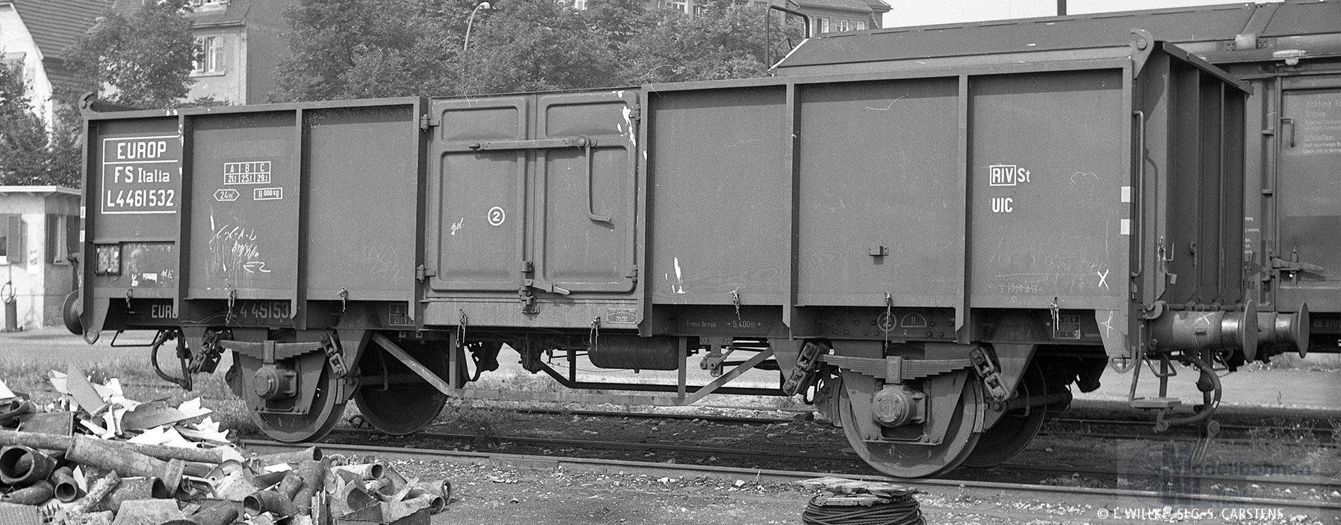 Brawa 50069 - Güterwagen offen FS Ep.III 4461 317 H0/GL Brawa 50069 - Güterwagen offen FS Ep.III 4461 317 H0/GL