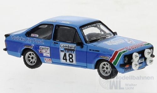 Brekina 19589 - Ford Escort RS 1800 48 Stewart RAC ´80 für RAC-Set H0 1:87 Brekina 19589 - Ford Escort RS 1800 48 Stewart RAC ´80 für RAC-Set H0 1:87