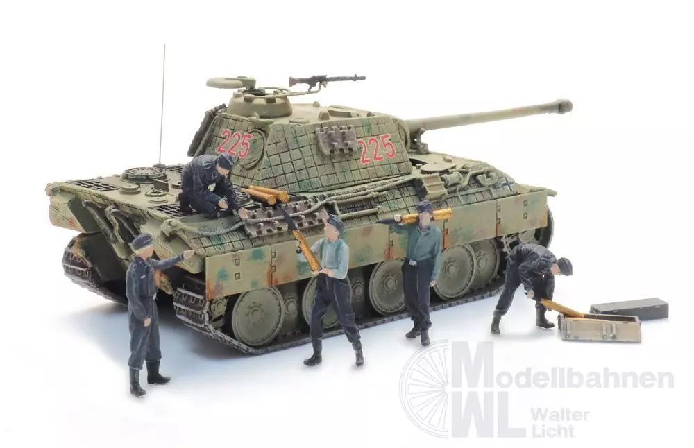 ARTITEC b.v. 5870068 - WM-Panzerbesatzung beim nachladen (5x) H0 1:87