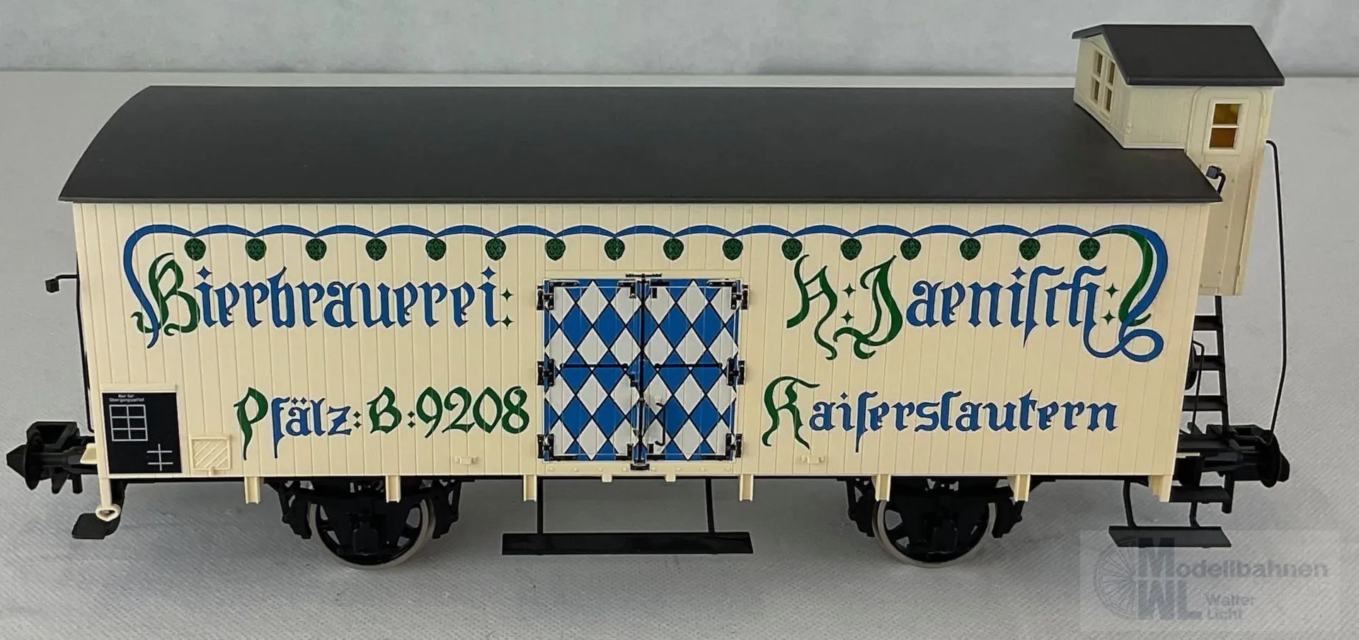Märklin 58313 - MÄRKLIN - Güterwagen ged. G10 Ep.I Jaenisch Bräu Spur 1