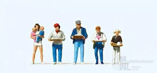 Preiser 10367 - Im Selbstbedienungsrestaurant H0 1:87