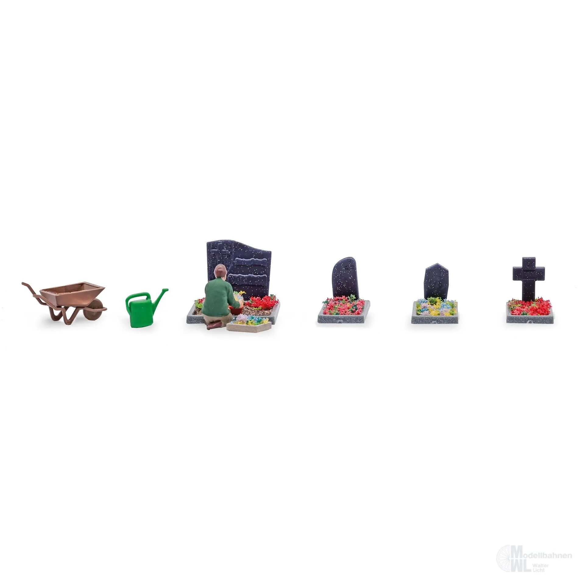 Busch 8881 - A-Set: Grabpflege TT 1:120