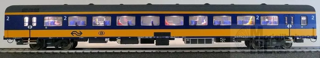 Exact Train 11158 - Personenwagen NS Ep.VI 2.Kl. Bpmz 10 H0/GL