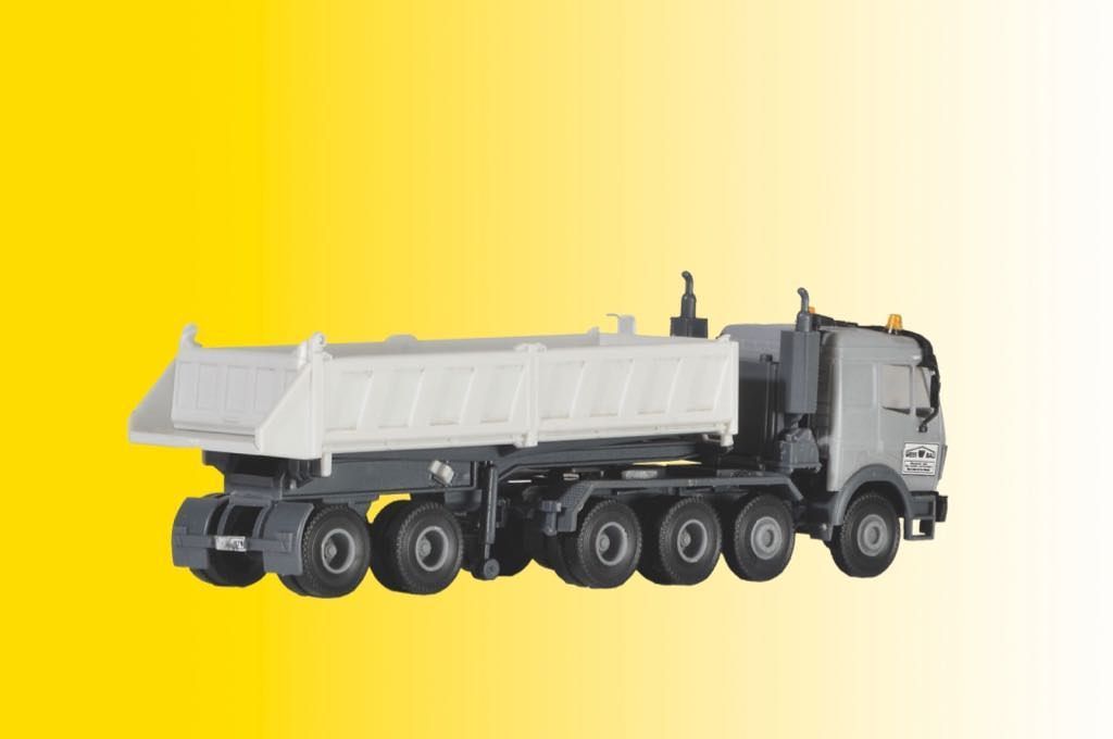 Kibri 13587 - Mercedes-Benz 4-achs mit MEILLER Sattelkipper H0 1:87