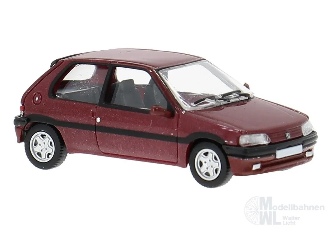 PCX-Models 870750 - Peugeot 106 dunkelrot metallic H0 1:87