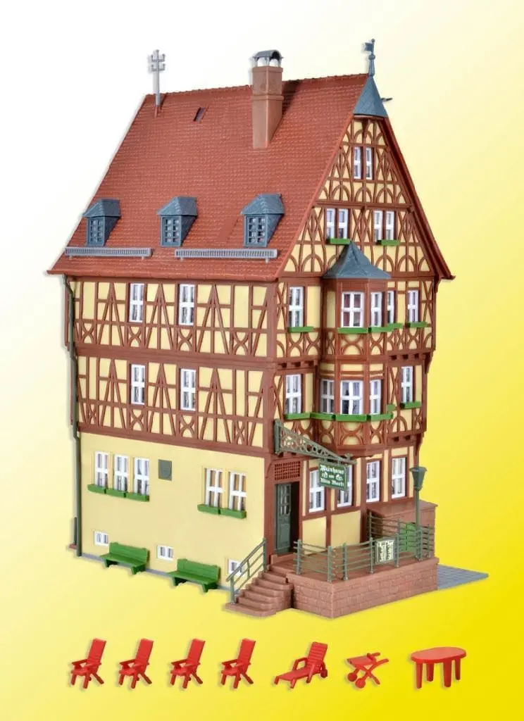 Kibri 38902 - Haus mit Erker in Miltenberg H0 1:87