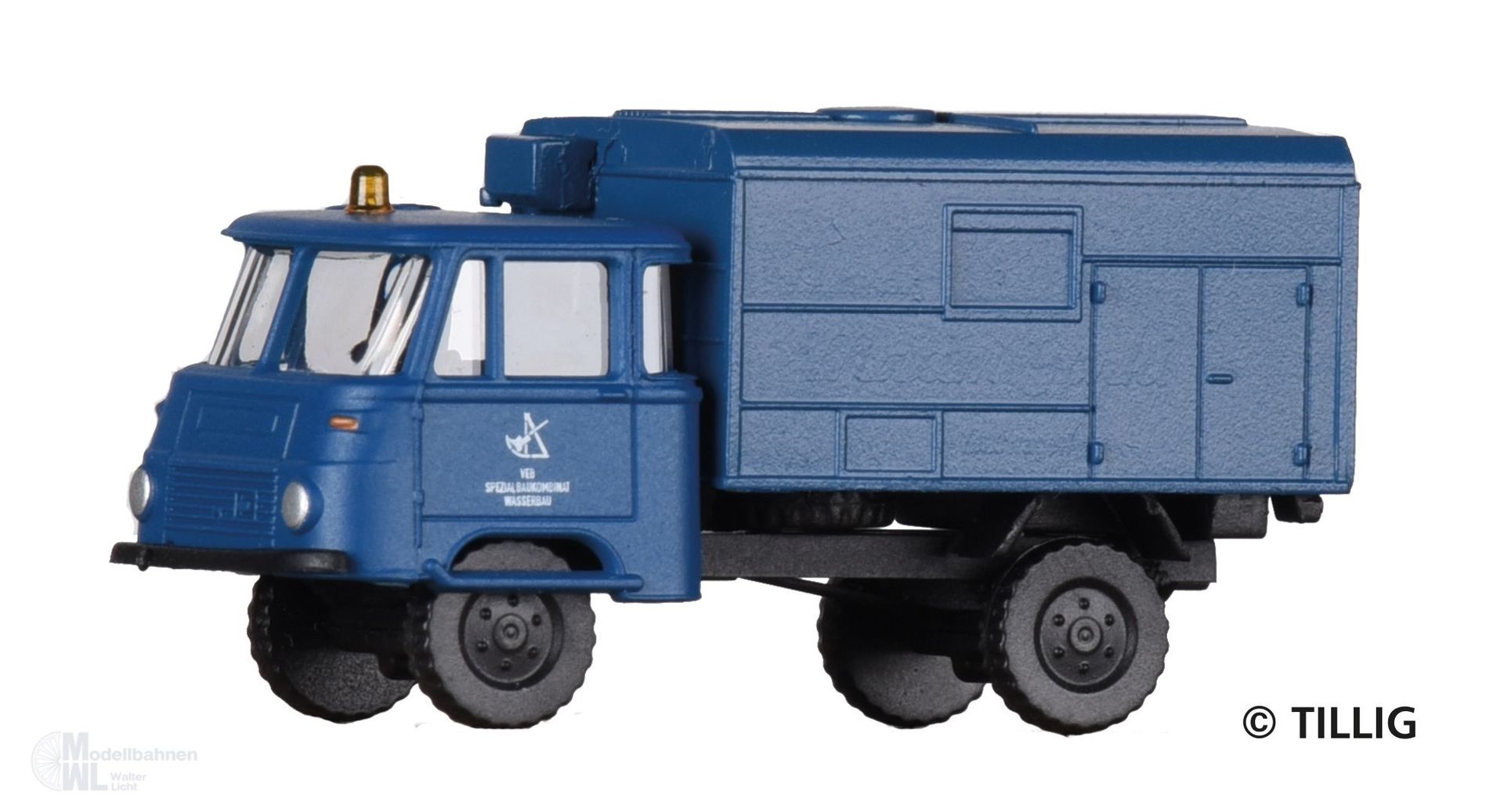 Tillig 19041 - LKW Robur LO 1801 Kofferaufbau VEB Spezialbaukombinat TT 1:120 Tillig 19041 - LKW Robur LO 1801 Kofferaufbau VEB Spezialbaukombinat TT 1:120