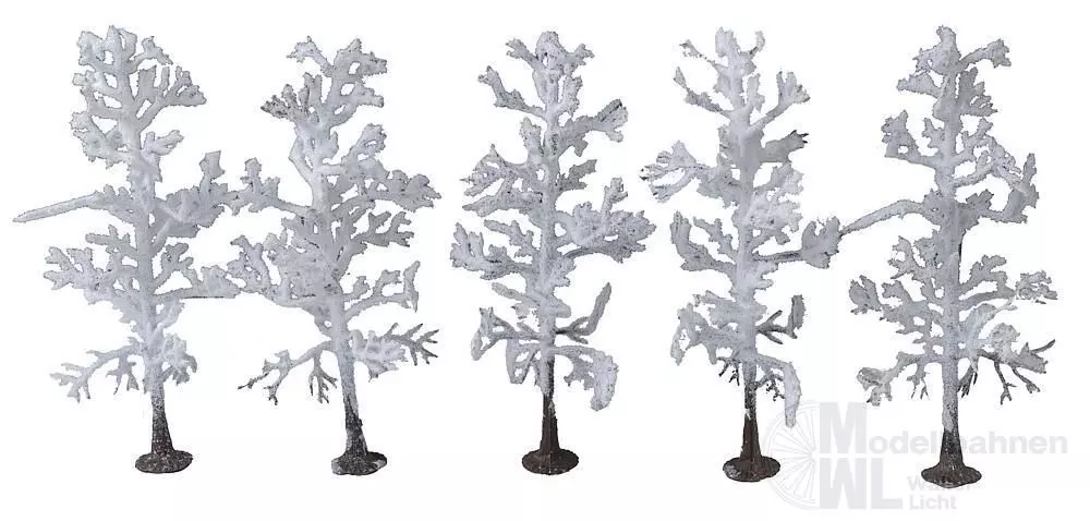 Faller 181582 - 5 Schneebedeckte Bäume H0 1:87