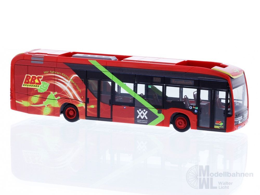 Rietze 75578 - Mercedes-Benz eCitaro Brandner Bus Schwaben Verkehr Krumbach H0 1:87 Rietze 75578 - Mercedes-Benz eCitaro Brandner Bus Schwaben Verkehr Krumbach H0 1:87