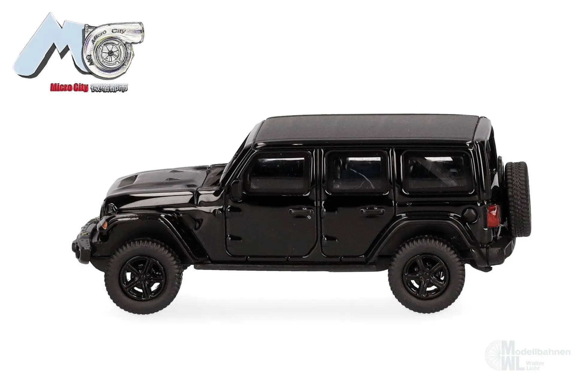 Herpa 87MC000028 - Jeep Wrangler schwarz ab 2017 H0 1:87