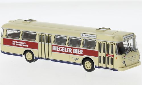 Brekina 59377 - Büssing Senator Riegeler Bier Freiburg H0 1:87 Brekina 59377 - Büssing Senator Riegeler Bier Freiburg H0 1:87
