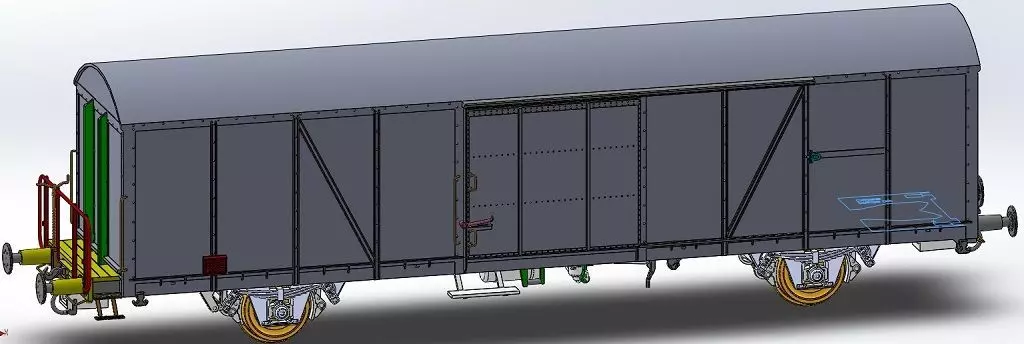 Exact Train 20454 - Güterwagen Set SBB Ep.V Ibbs Haldengut Bier GBS 2.tlg. H0/GL