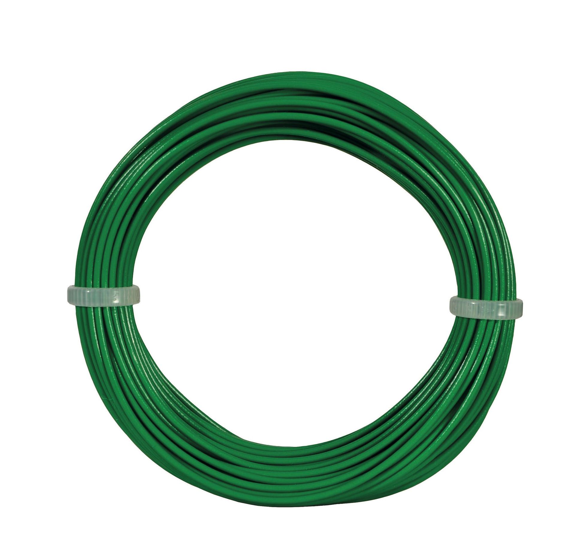Viessmann 6866 - Kabelring 0,14mm grün 10 Meter
