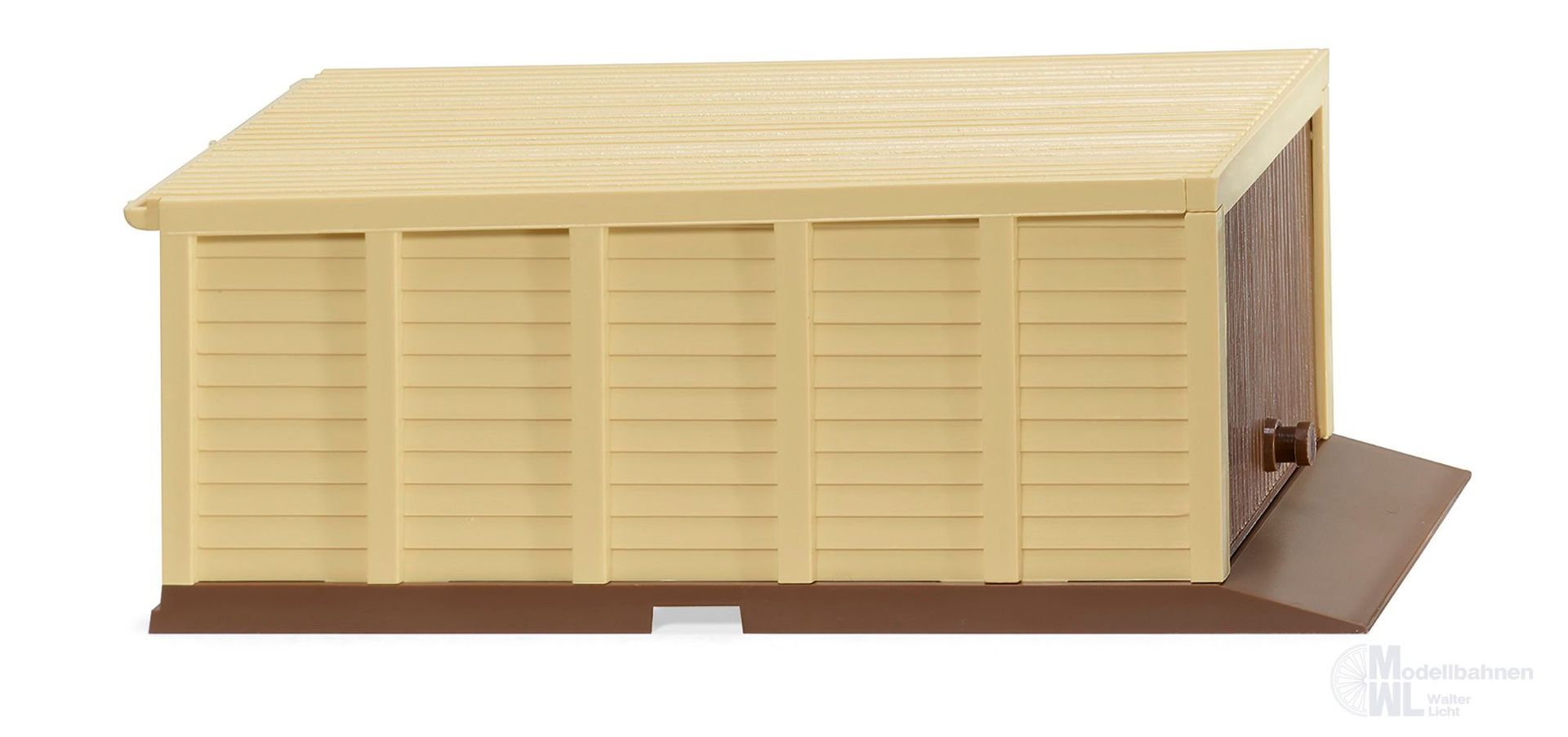 Wiking 114003 - Selbstbau-Garage 3 Stück blassbraun / elfenbein 1:87 Wiking 114003 - Selbstbau-Garage 3 Stück blassbraun / elfenbein 1:87