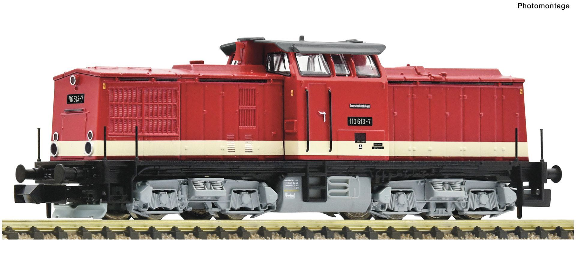 Fleischmann 7360046 - Diesellok BR 110 613-7 DR Ep.IV N 1:160