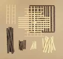 Auhagen 42553 - Stammhölzer, Bretter H0 1:87 / TT 1:120