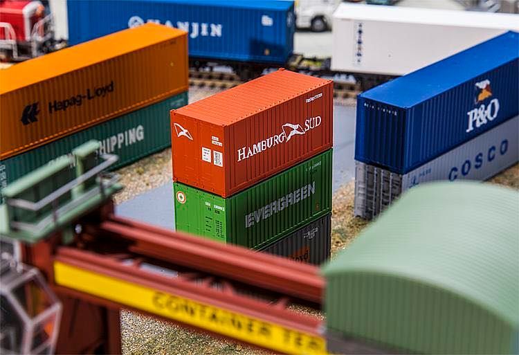Faller 180822 - 20' Container HAMBURG SÜD H0 1:87