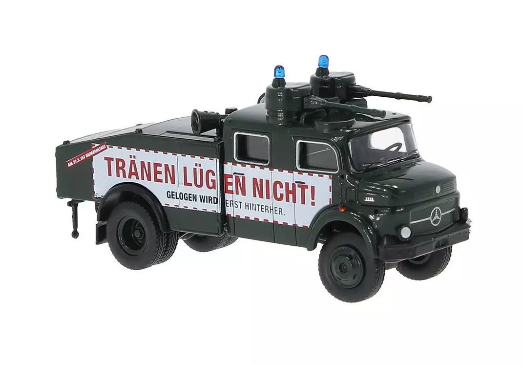 Brekina 47182 - Mercedes-Benz LA1113 Wasserwerfer Stuttgart 21 H0 1:87