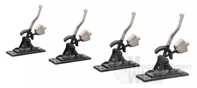 ARTITEC b.v. 387176 - Satz mit 4 Weichenböcke H0 1:87