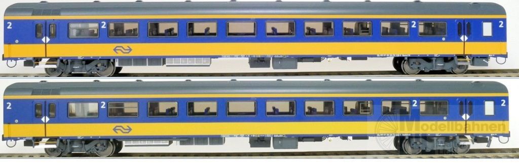 Exact Train 11001 - Personenwagen Set NS Ep.VI 2.tlg. H0/GL