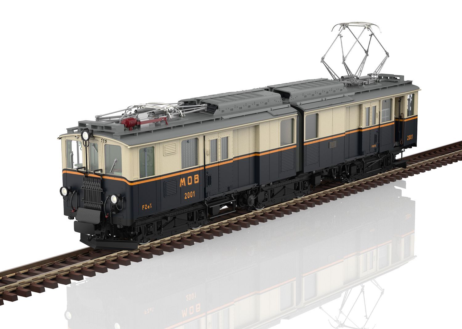 LGB 26662 - Triebwagen FZe 6/6 MOB Ep.II 1:22,5 Sound