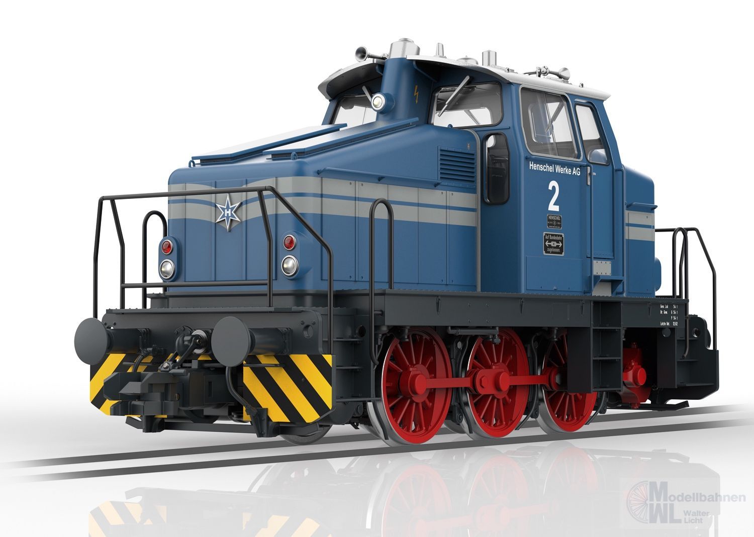 Märklin 55500 - Diesellok DH 500 Ca Henschel Ep.III Spur 1