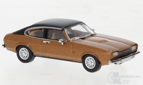 PCX-Models 870647 - Ford Capri MK II 1974 metallic-braun H0 1:87
