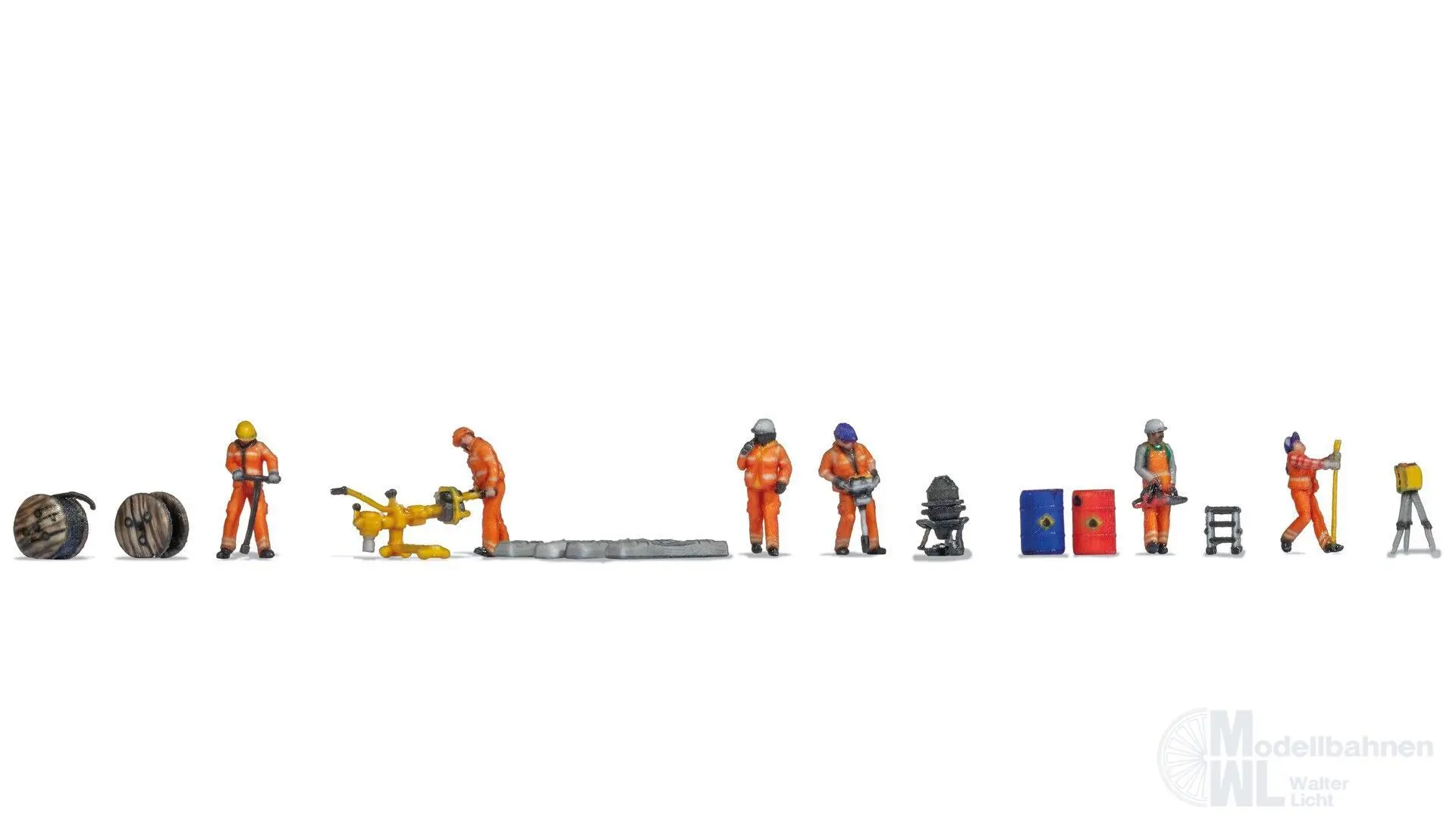 Noch 35901 - Figuren-Themenwelt Gleisbau N 1:160