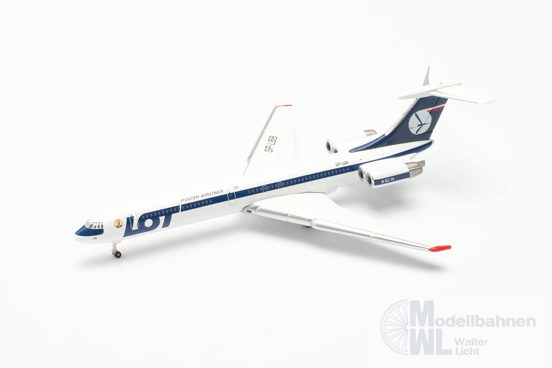 Herpa 537322 - IL-62M LOT Polish Airlines 1:500
