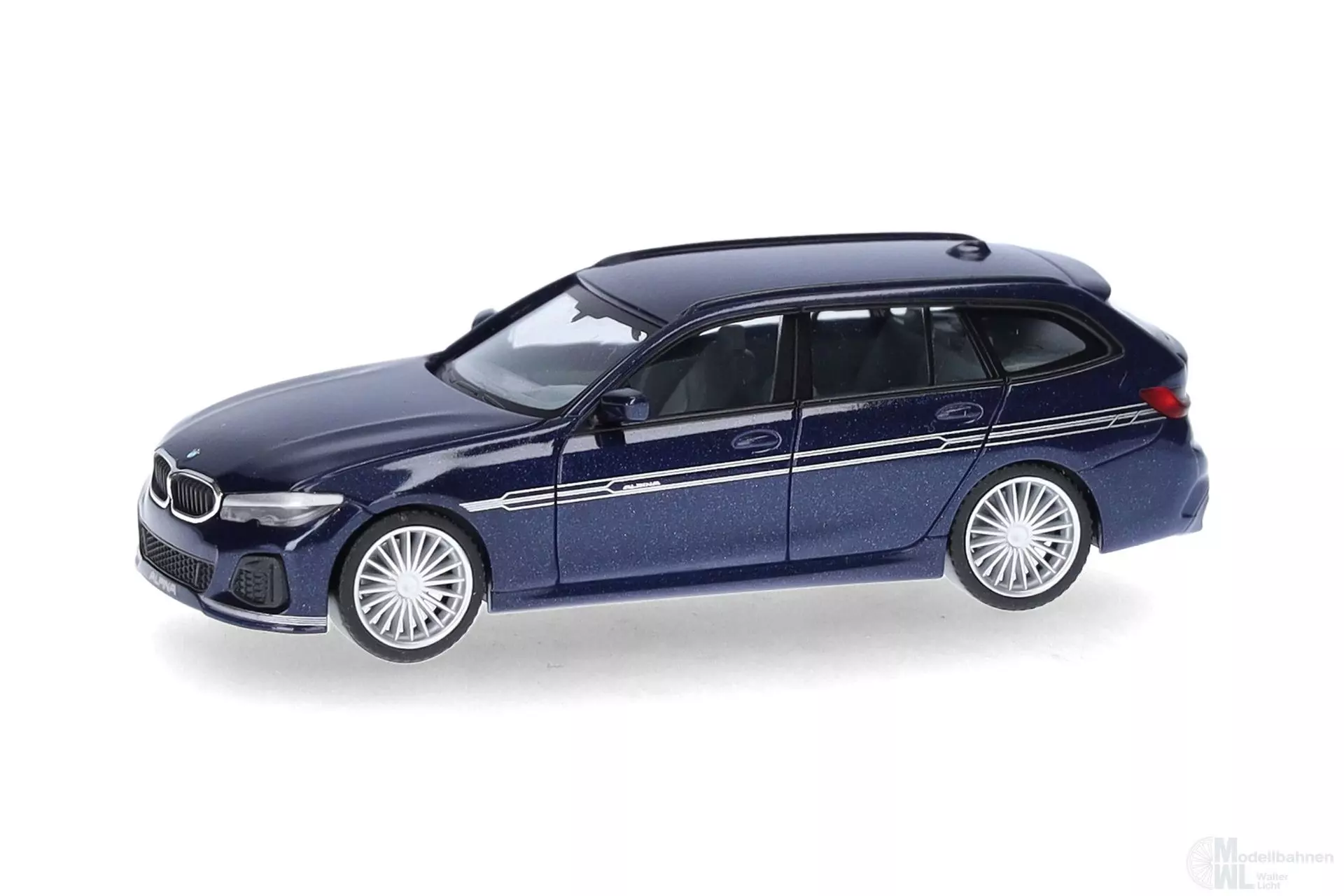 Herpa 430906-002 - BMW Alpina B3 Tour tansanitblau H0 1:87