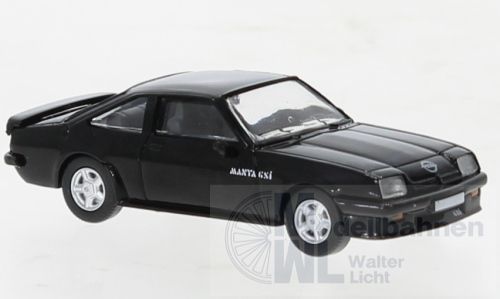 PCX-Models 870642 - Opel Manta B GSI 1984 schwarz H0 1:87