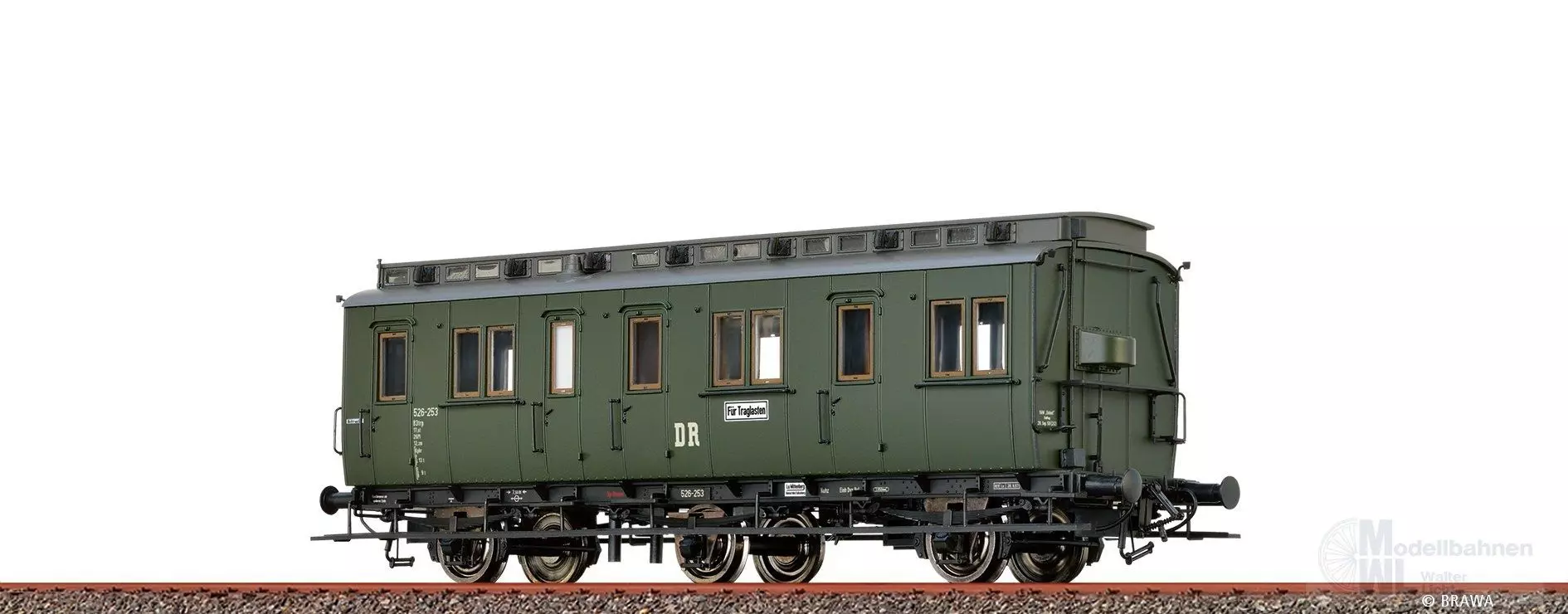 Brawa 45491 - Abteilwagen DR Ep.III B3tr H0/GL