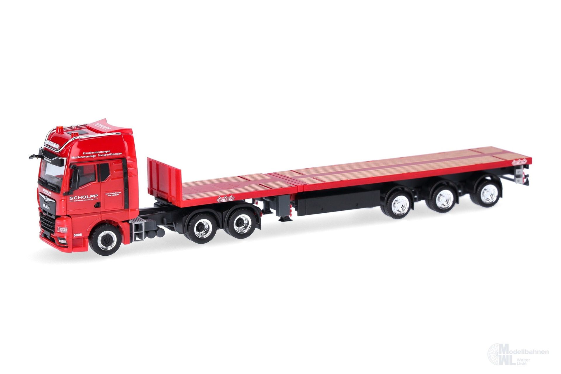 Herpa 319508 - MAN TGX GX TeletrSz Scholpp H0 1:87