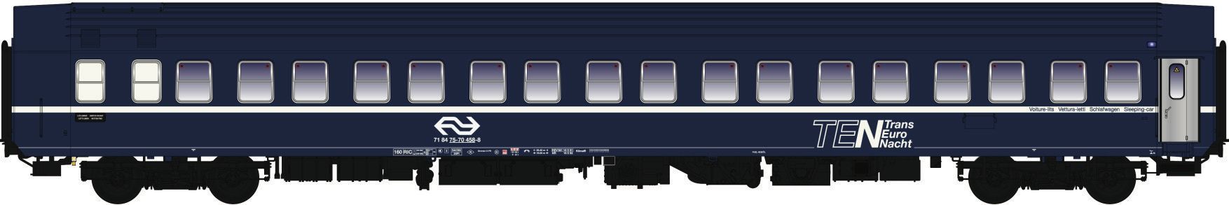 LS Models 44191 - Schlafwagen NS Ep.V T2S H0/GL