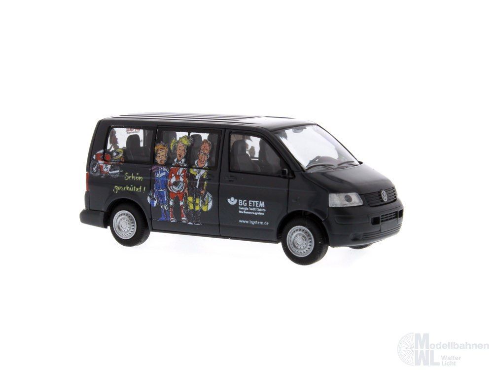 Rietze 51891 - Volkswagen T5 Aktionsmobil Zweiradsicher H0 1:87