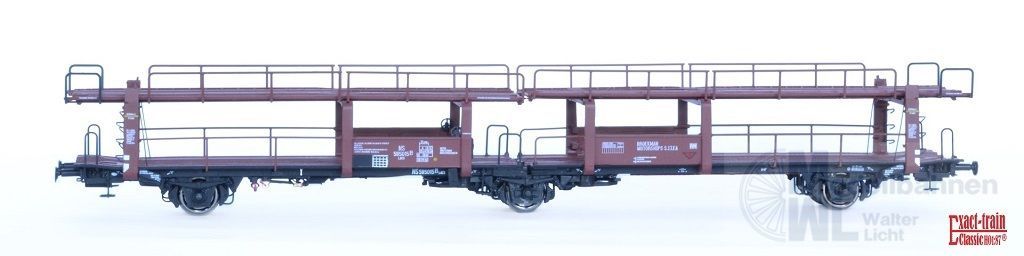 Exact Train 21371 - Autotransportwagen NS Ep.III Broekmann Motorships & Sitfa H0/GL