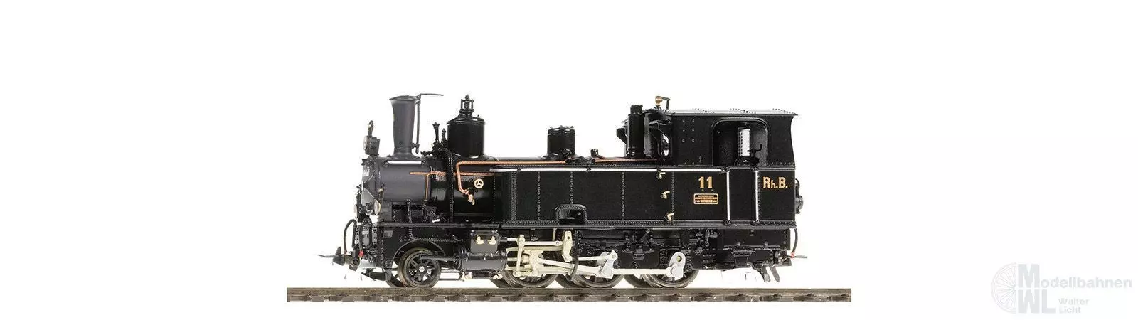 Bemo 1295121 - Dampflok G3/4 II RhB Ep.V/VI Heidi Metal Collection H0m