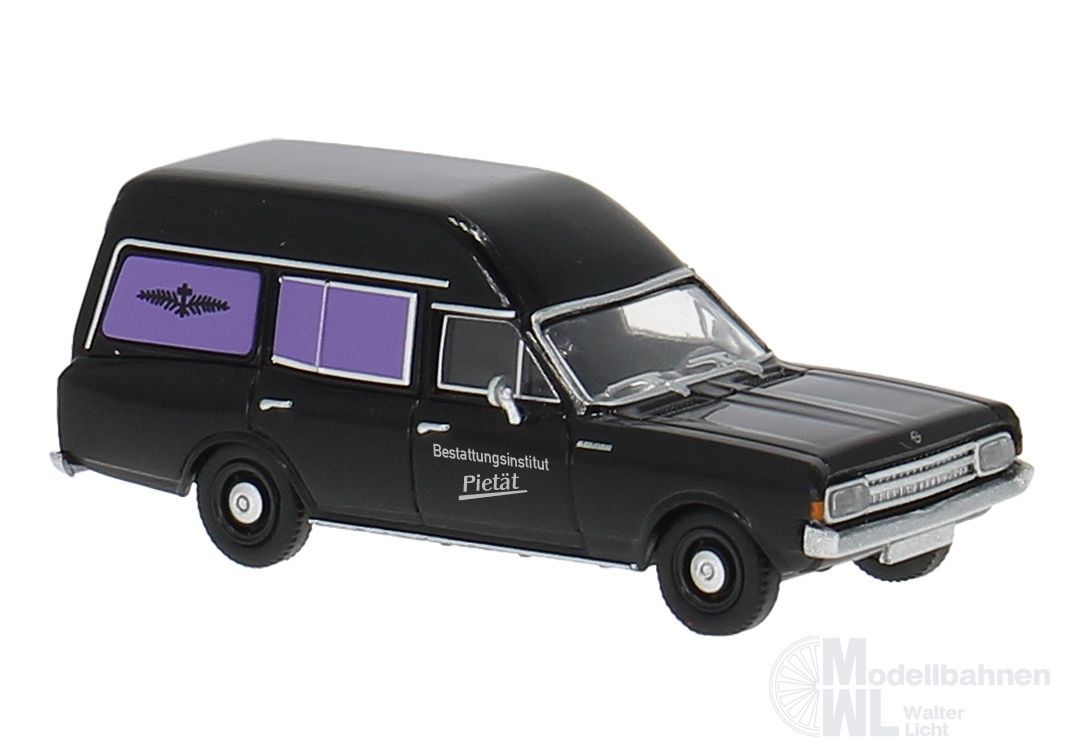 Brekina 20676 - Opel Rekord C Bestattungsinstitut Pietät H0 1:87 Brekina 20676 - Opel Rekord C Bestattungsinstitut Pietät H0 1:87
