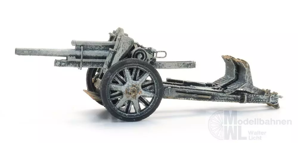 ARTITEC b.v. 6870631 - WM 10,5cm LeFH 18 Winter Fertigmodell H0 1:87