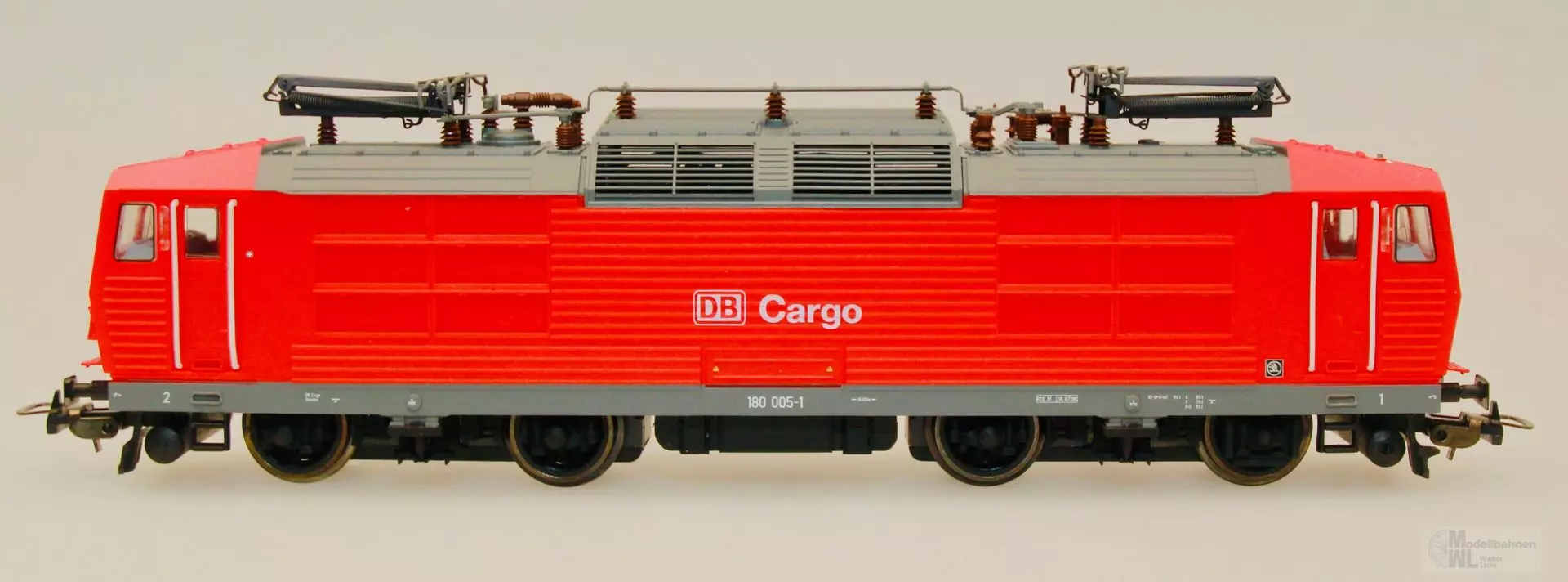 Piko 50124 - PIKO - E-Lok BR 180 005-1 DB Ep.V verkehrsrot H0/GL