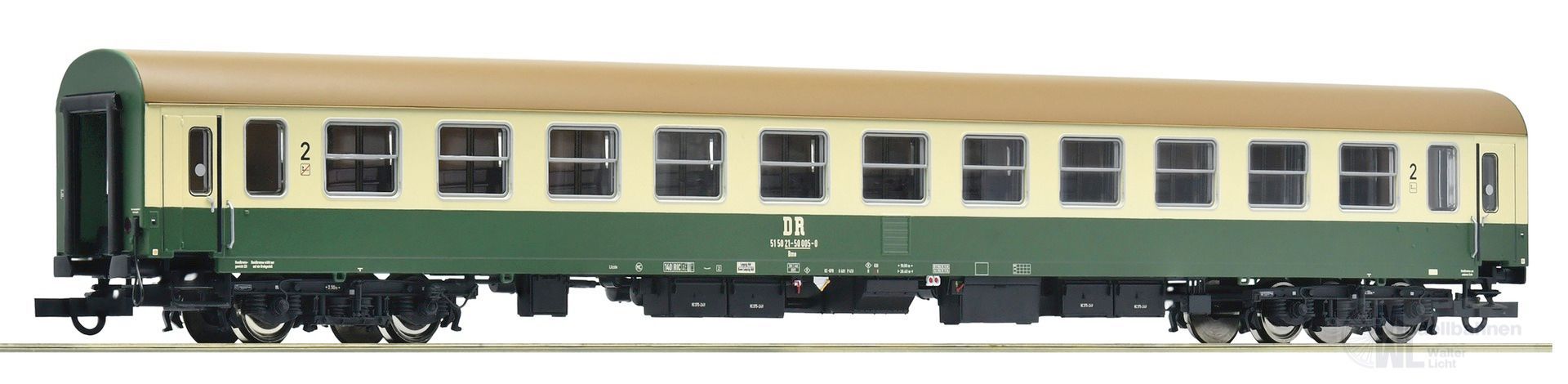 Roco 6200116 - Schnellzugwagen DR Ep.IV 2.Kl. 1.Betr.Nr. H0/GL