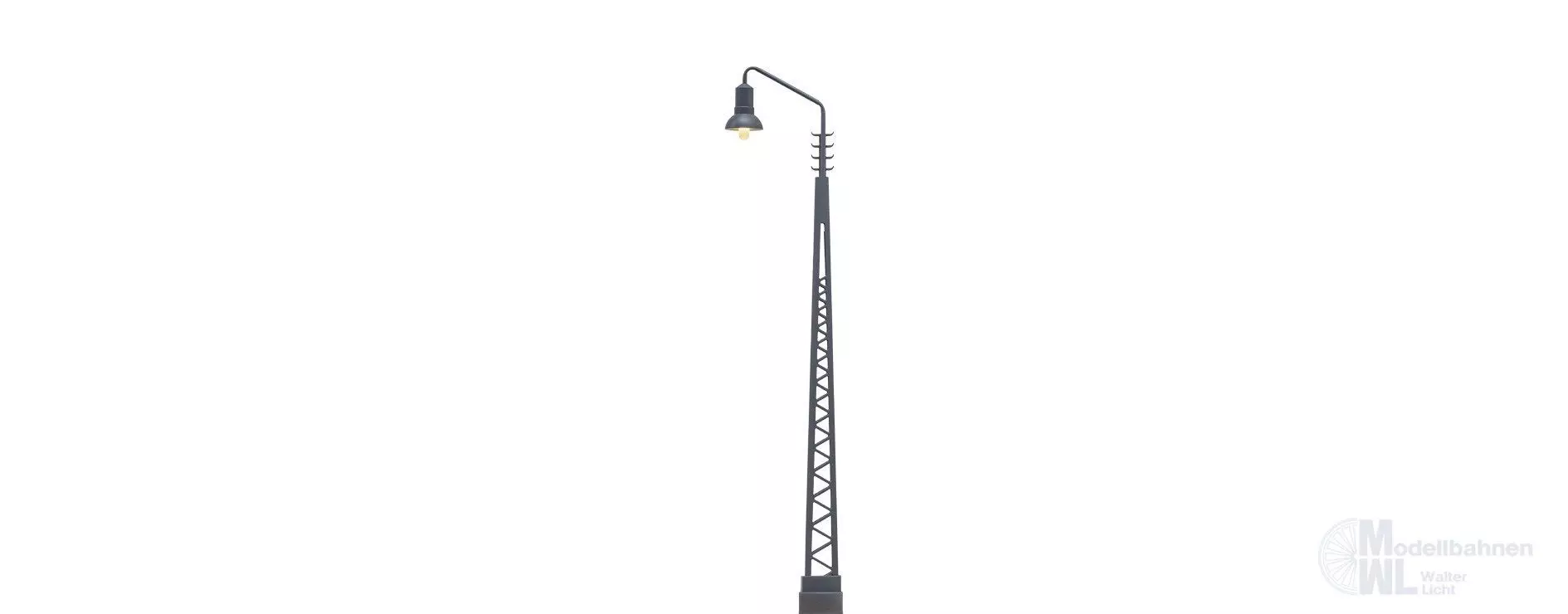 Brawa 84015 - Gittermastleuchte mit Stecksockel LED H0 1:87