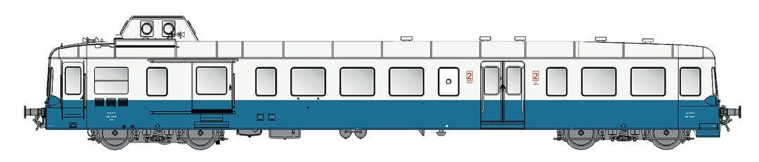 LS Models 10132S - Triebwagen XBD 93953 SNCF Ep.IVb H0/GL Sound